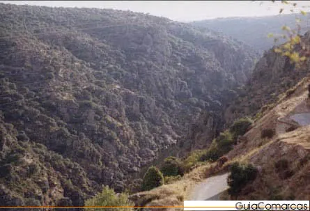 Cañón del Duero entre laderas