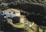 Casa blanca en una ladera, la Quinta de la Concepción